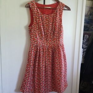 🌞Fit and slight flare dress medium sunny girl